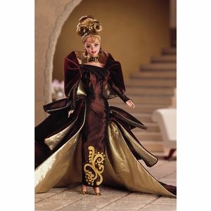 NIB Portrait in Taffeta Barbie 1996